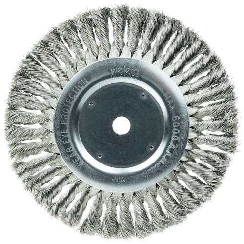 Forney 72759 Wire Wheel Brush Twist Knot 4-Inch-by-.020-Inch 