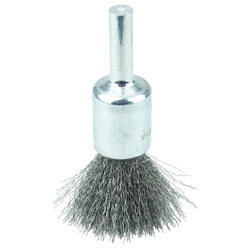 .026/120CG Crimped Fill Made in The USA Weiler 86100 1/2 Burr-RX Coated Cup End Brush Pack of 10 