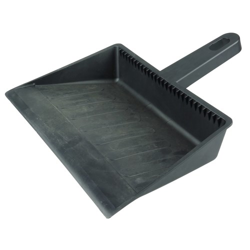 Weiler 71080 Lobby Dust Pan Black Made in The USA Molded Plastic 