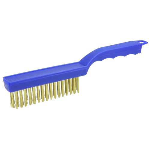 Silverline D-Handle Wire Brush 4 Row 250554 