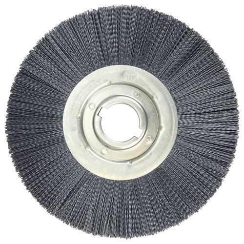 12 Pack of 2 Weiler 86133 Burr-Rx Crimped Filament Wheel Brush 2 Arbor Hole 0.43/120CG Fill 
