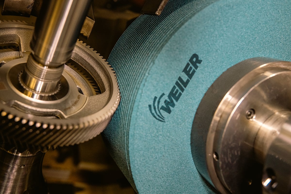 Continuous gear grinding to a precise specification  