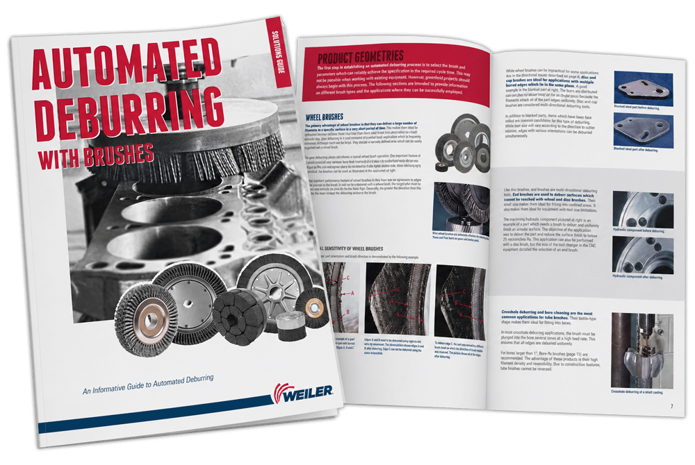 Automated Deburring with Brushes brochure preview.