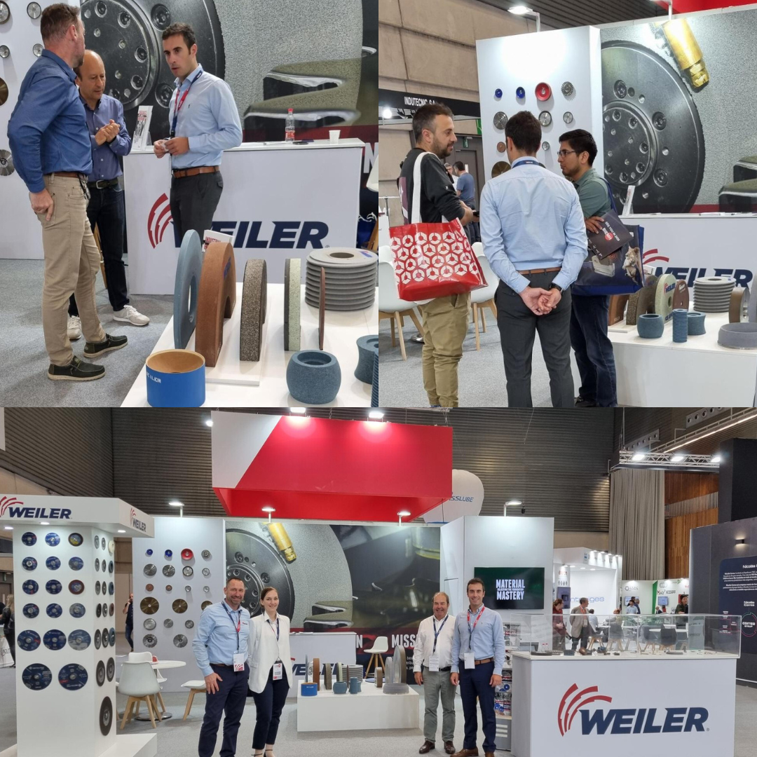 Ekipa Weiler Abrasives spodbuja napredek s strokovnim znanjem na sejmu BIEMH 2024