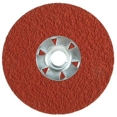 4-1/2 Tiger 3D MAX Ceramic RFD 36+ Grit 5/8-11 Arbor Hole - Top Sized