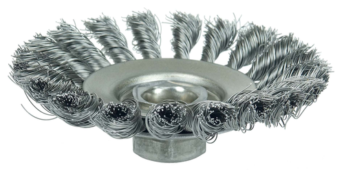 Knot Wire Bevel Brush 4-1/2