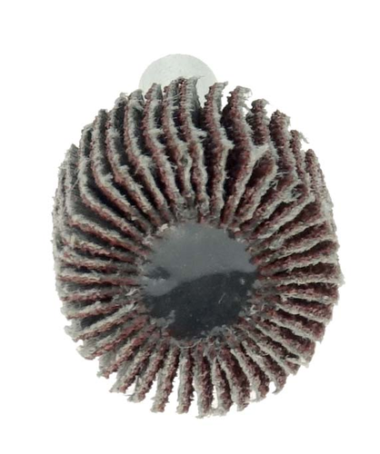 Weiler 30745 1" X 1" X 60AO Wolverine Coated Abrasive Flap Wheel, 1/4 - View #2