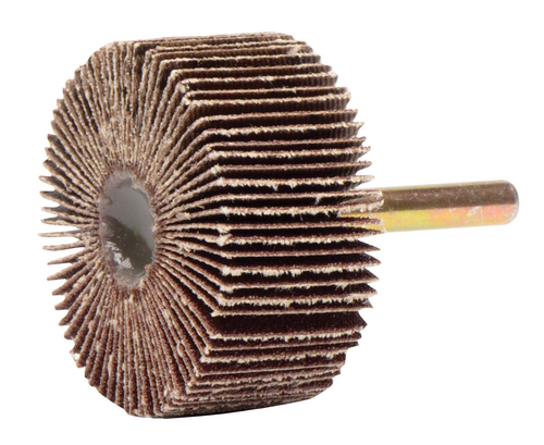 Weiler 52004 1" " Tiger Coated Abrasive Flap Wheel 1/4" Stem 80AO For Sale Online