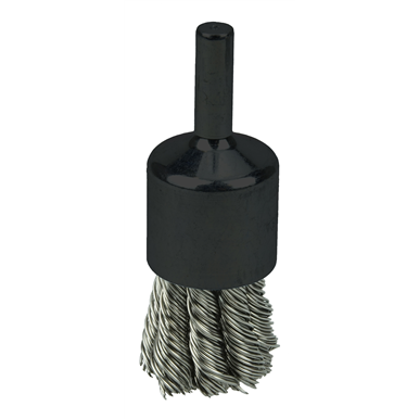 6-Pack Steel Knot Wire End Brushes – 25mm Diameter For Die Grinder Or Drill, Heavy-Duty Rust & Paint Removal