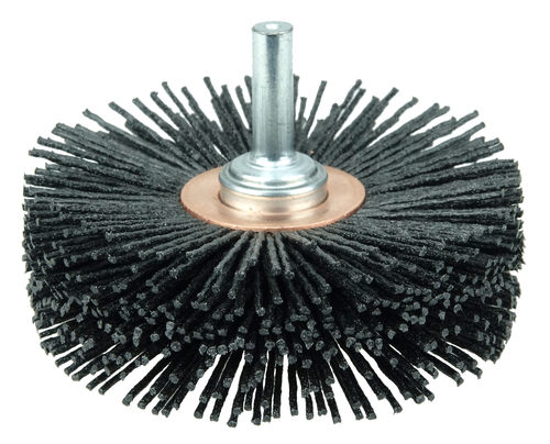 FME-Compliant Black Nylox Conflex Brush, .043/120CG Crimped Fill