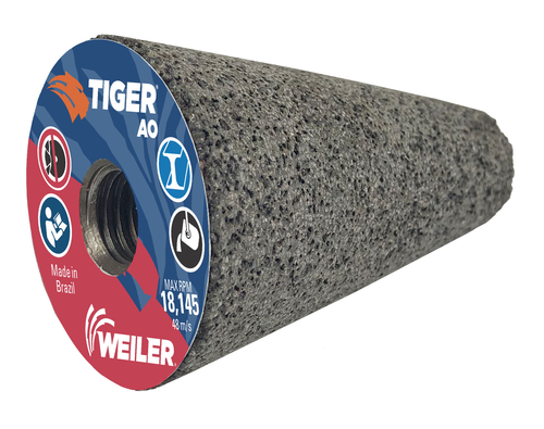 TIGER AO TYPE 17 Flat Tip Portable Grinding Cone, A24-R, 2