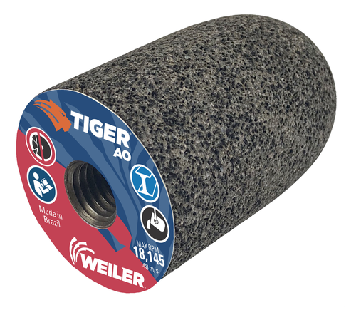 TIGER AO TYPE 18R Round Tip Portable Grinding Plug, A24-R, 2