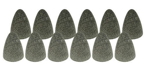 TIGER ZIRC TYPE 16 Round Tip Portable Grinding Cone, Z20-S, 2-3/4