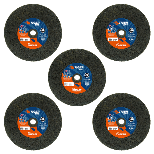 TIGER ZIRC Type 1 Portable Snagging Wheel, ZA16-R , 6
