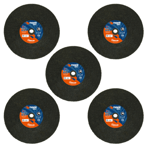 TIGER ZIRC Type 1 Portable Snagging Wheel, ZA16-T , 8