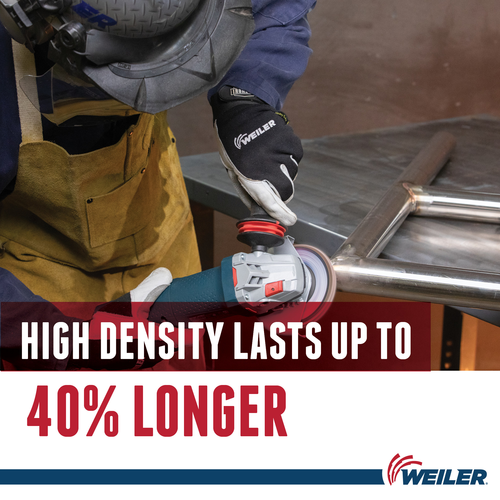 Weiler 50624 Tiger Abrasive Flap Disc, Angled, Phenolic Backing, 7/8" Arbor, Zirconiu, 7