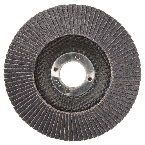 5" Wolverine Abrasive Flap Disc, Conical (TY29), Phenolic Backing, 80Z, 7/8 - View #12