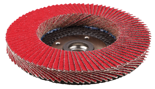 4-1/2 Tiger Ceramic High Density (TY27) Abrasive Flap Disc, 40C, 5