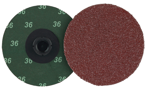 Klingspor Quickchange Disques Abrasifs QMC 412 Ø50 Mm Grain 40 – Lot 100 Pcs Corindon