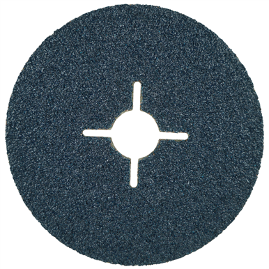125 WEILER CROSSHOLE ZIRC RESIN FIBER DISCS 36 Z GRIT 22,23 ARBOR HOLE